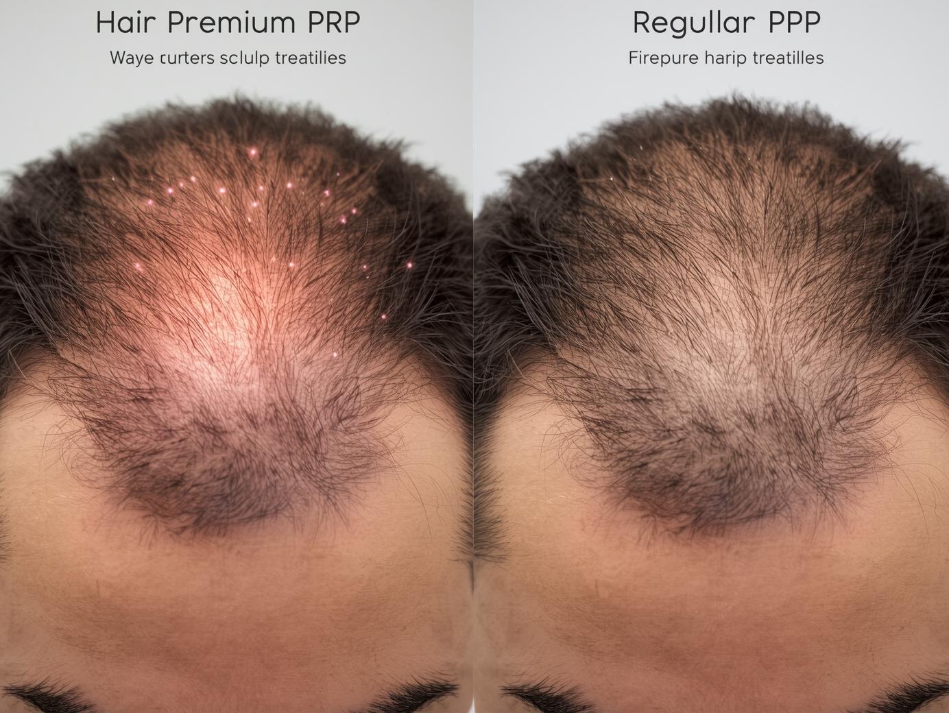 Hair Premium PRP vs Regular PRP