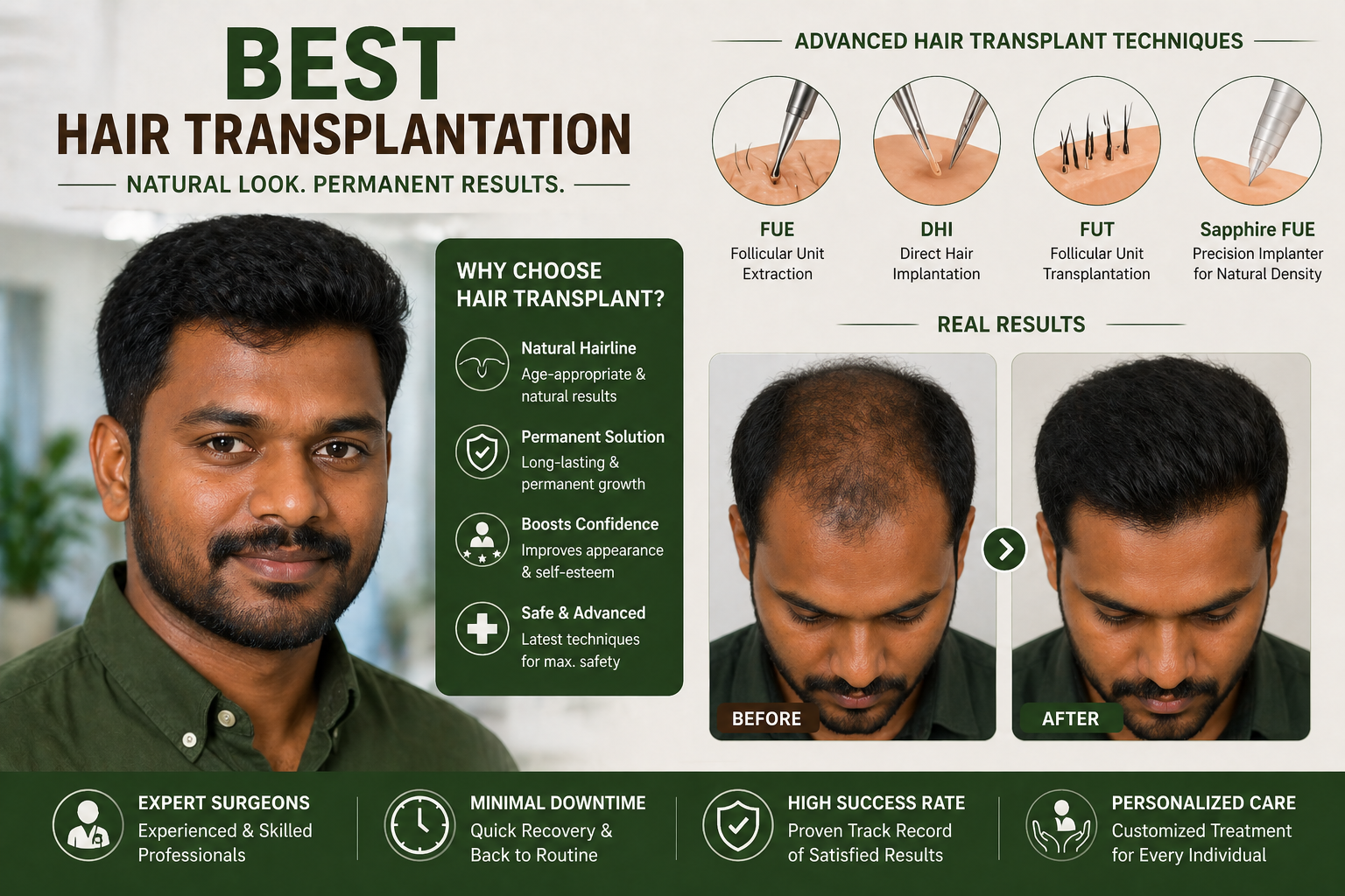 Best hair transplantation