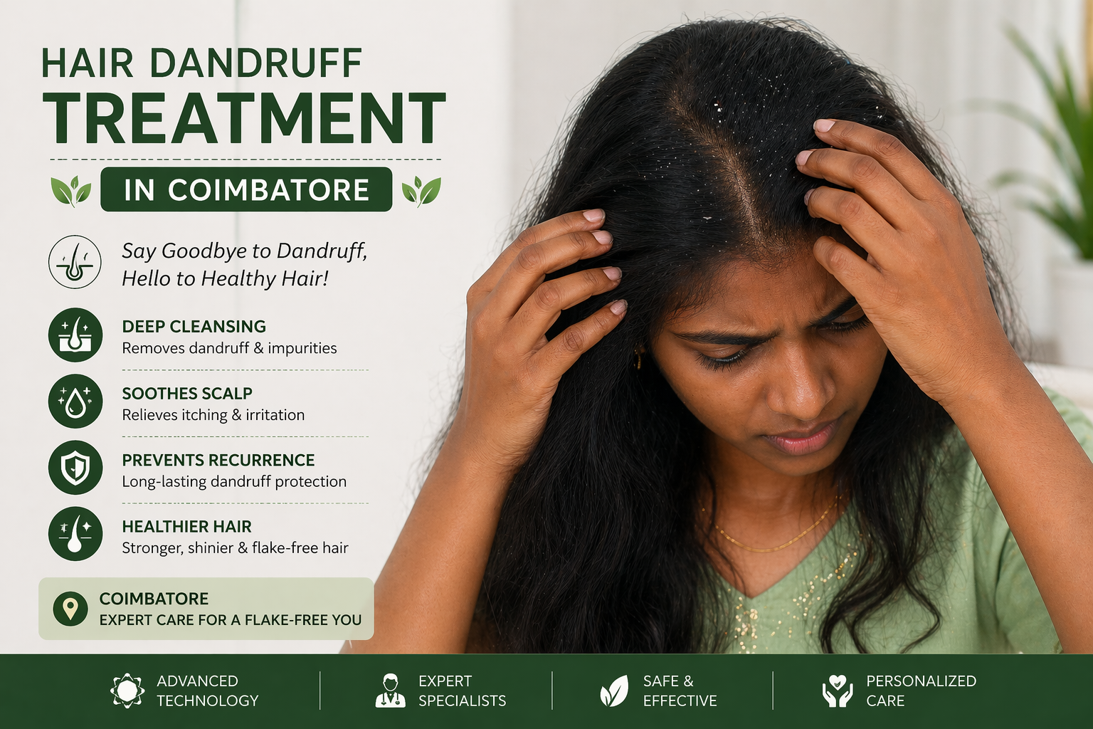 Hair Dandruff Treatment in Coimbatore