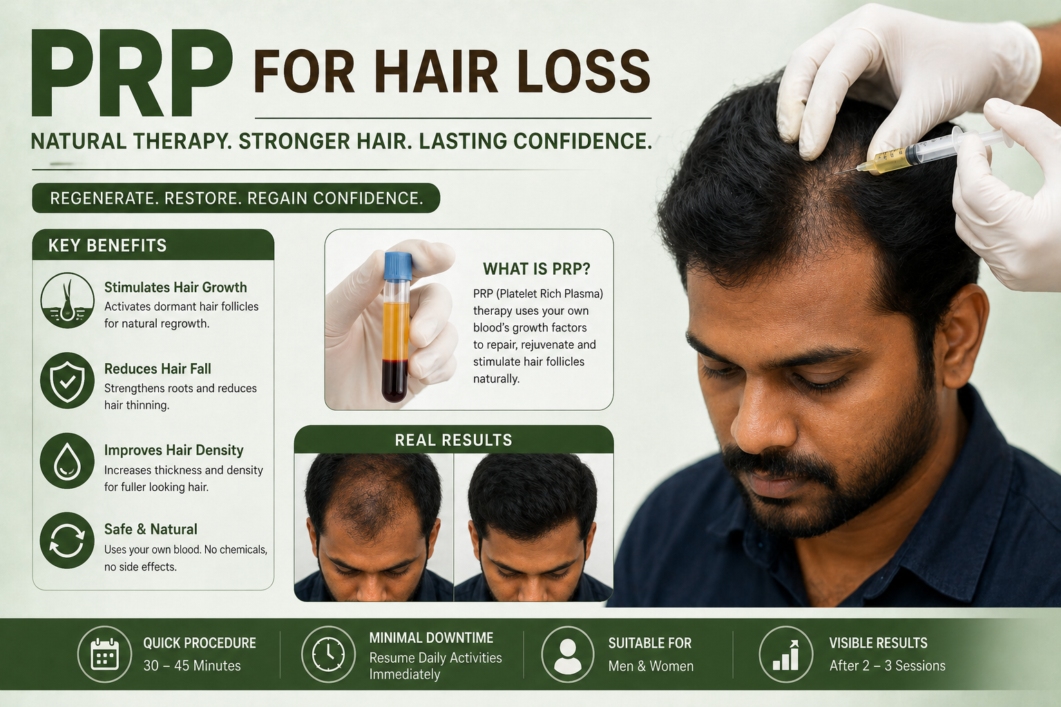 PRP for hair loss