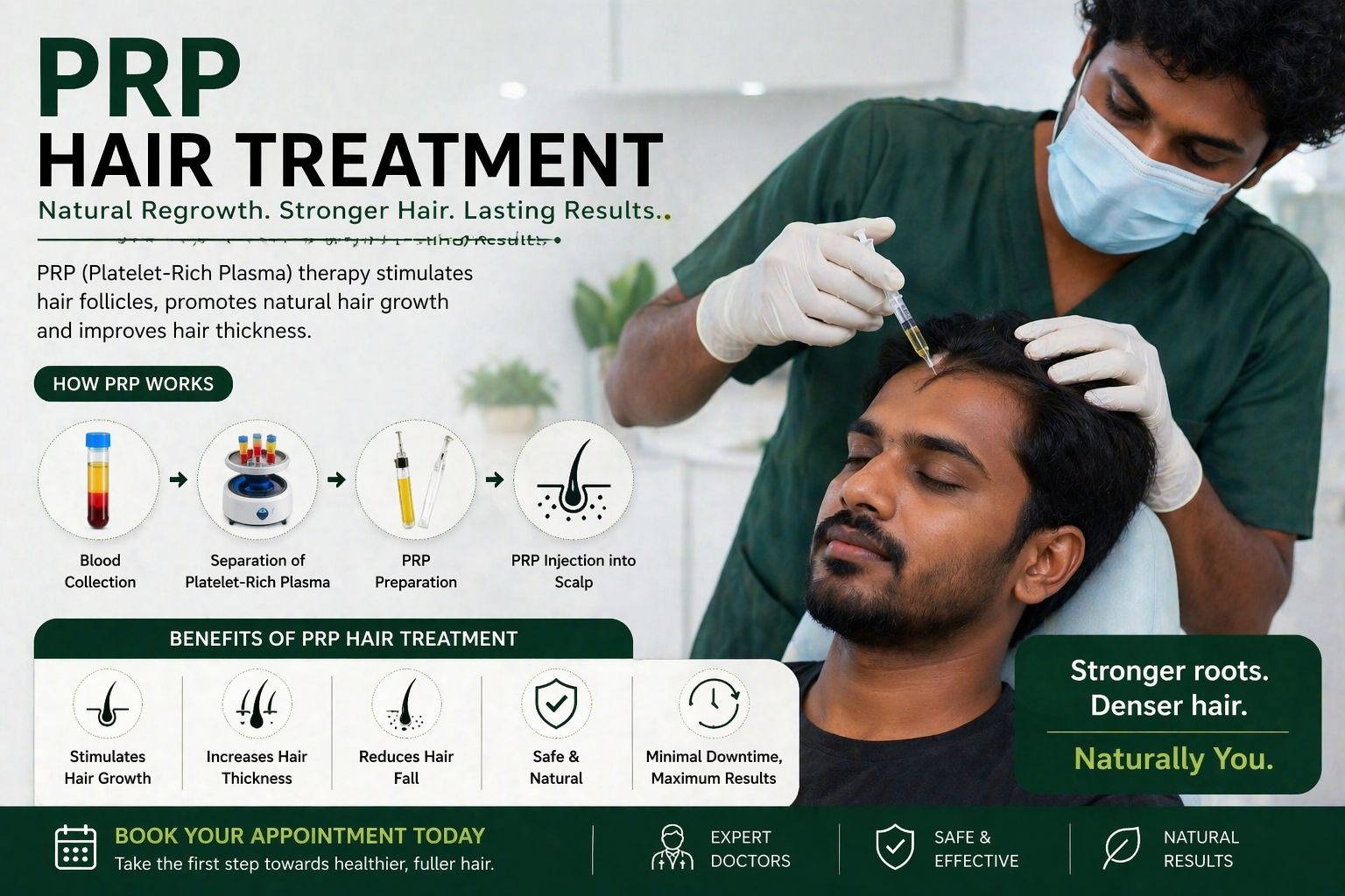 PRP hair treatment