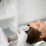 Female hair transplant before and after