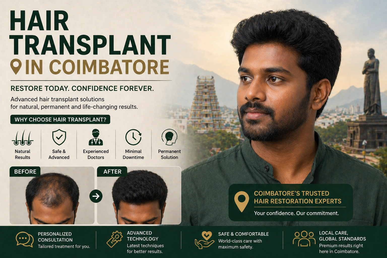 hair transplant in Coimbatore