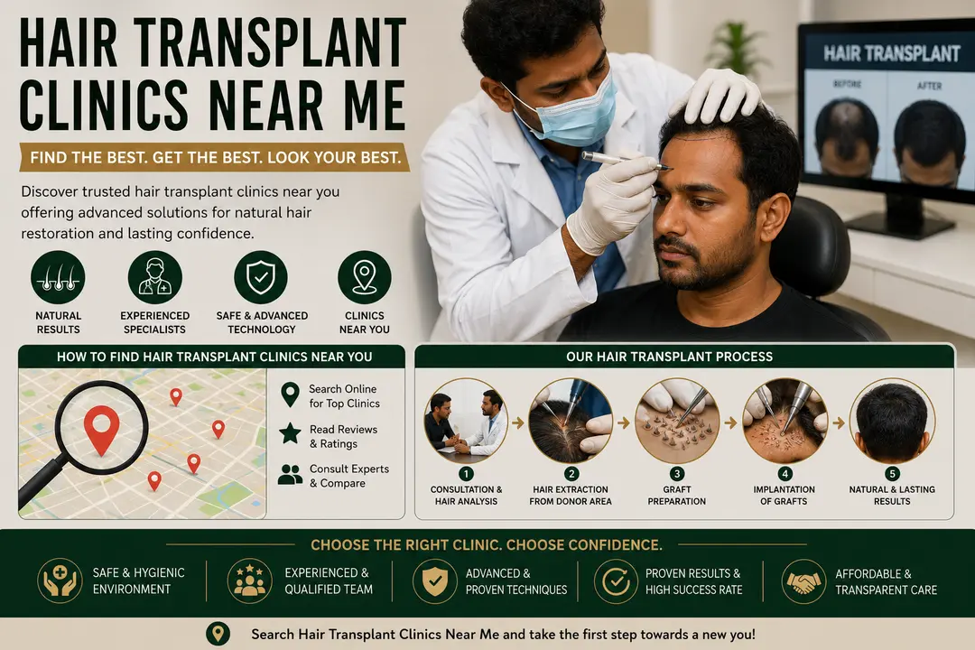 hair transplant clinics near me