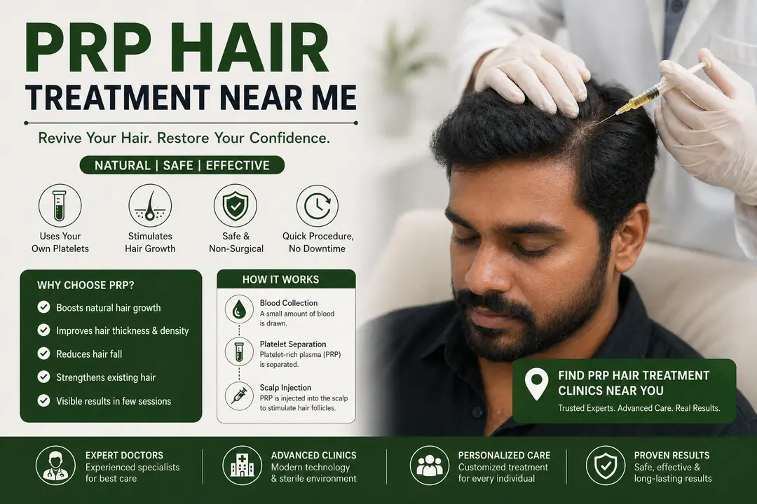 PRP Hair Treatment Near Me