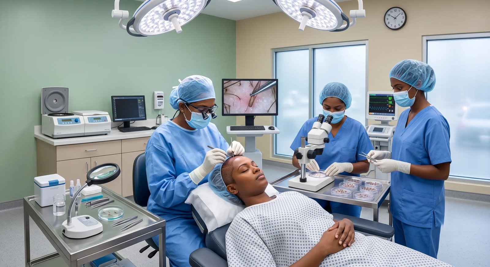 female hair transplant