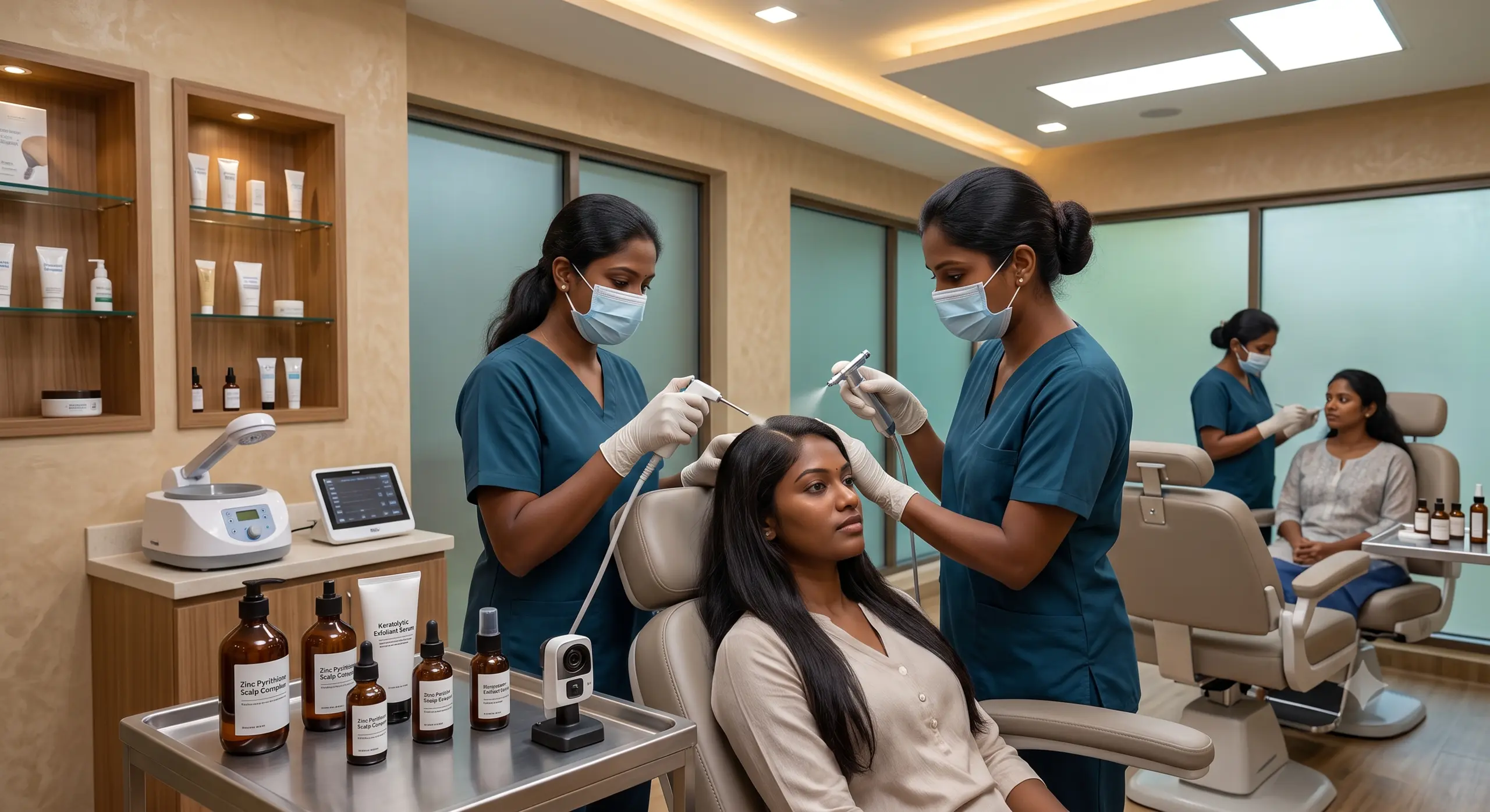 hair dandruff treatment in Coimbatore