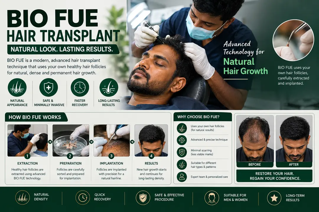 BIO FUE hair transplant