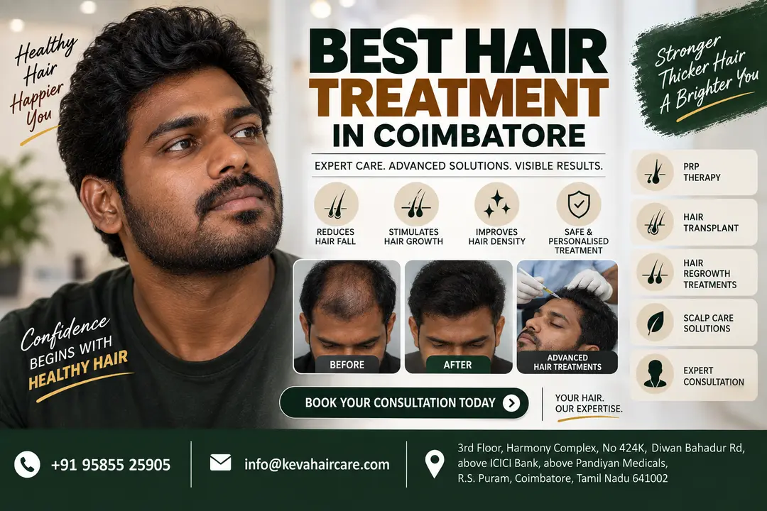 best hair treatment in Coimbatore