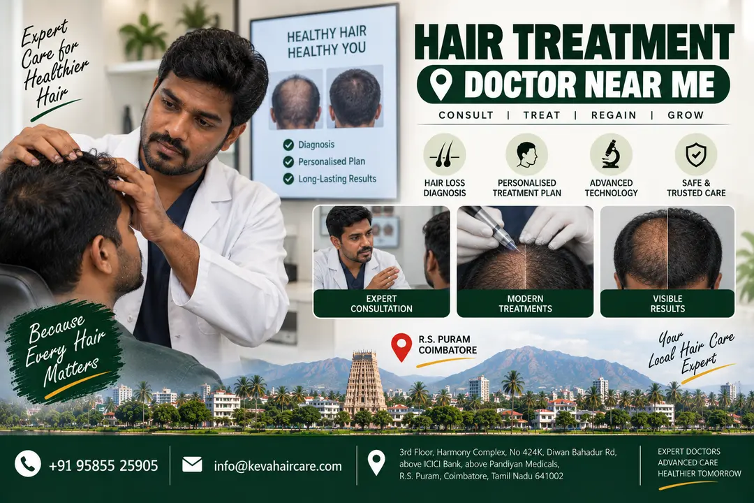 hair treatment doctor near me