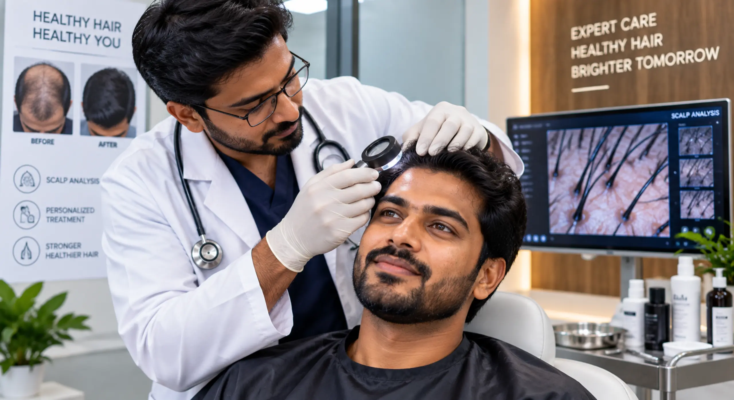 hair treatment doctor near me