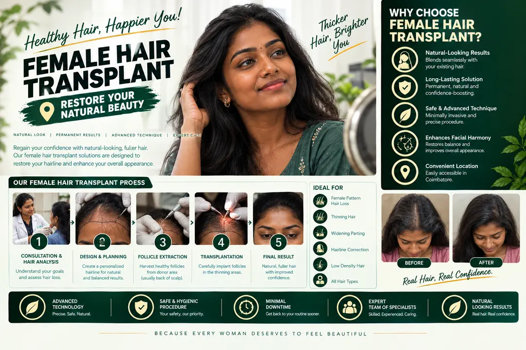 female hair transplant